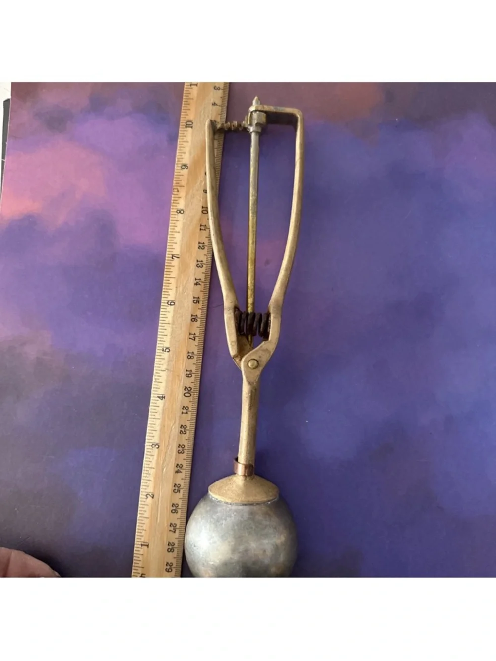 Antique Gilchrist Ice Cream Scoop Dipper  No. 30 Early 1900s
